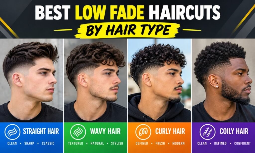 Best Low Fade Haircuts by Hair Type