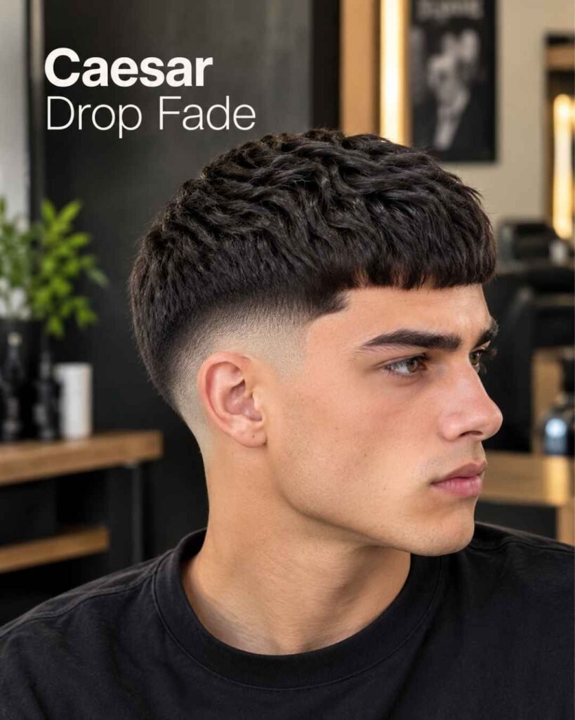 Caesar Drop Fade