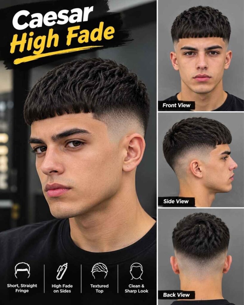 Caesar High Fade