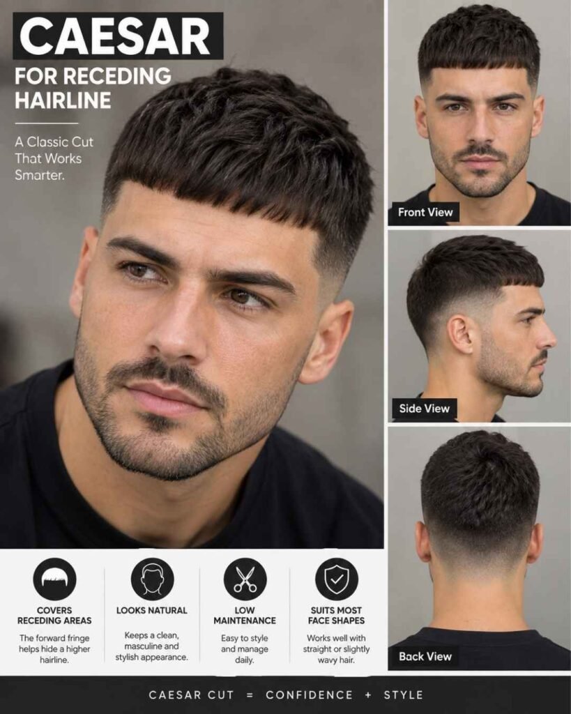 Caesar for Receding Hairline