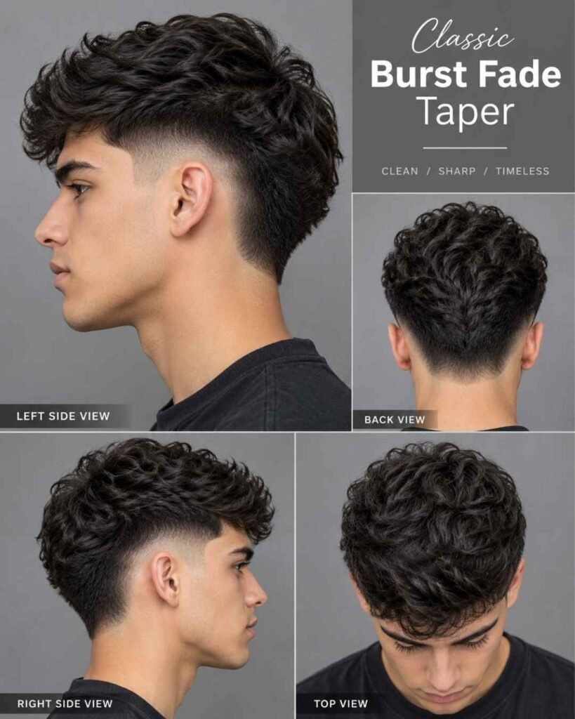 Classic Burst Fade Taper