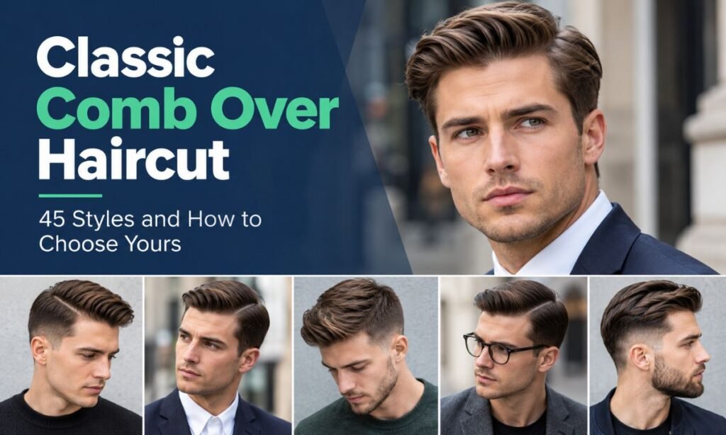 Classic Comb Over Haircut