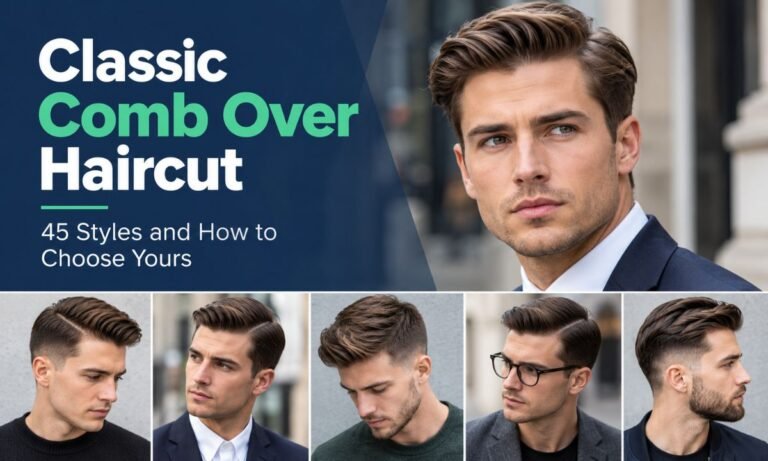 Classic Comb Over Haircut