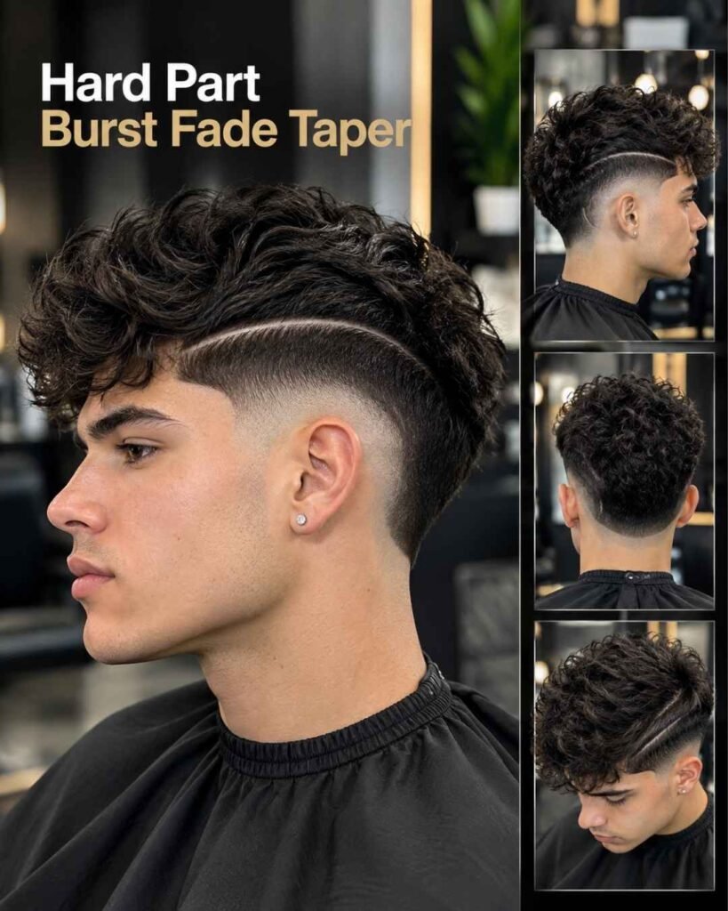 Hard Part Burst Fade Taper