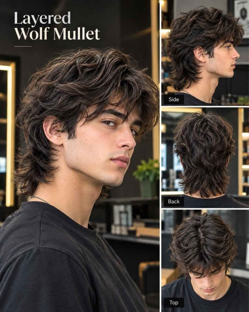 Layered Wolf Mullet
