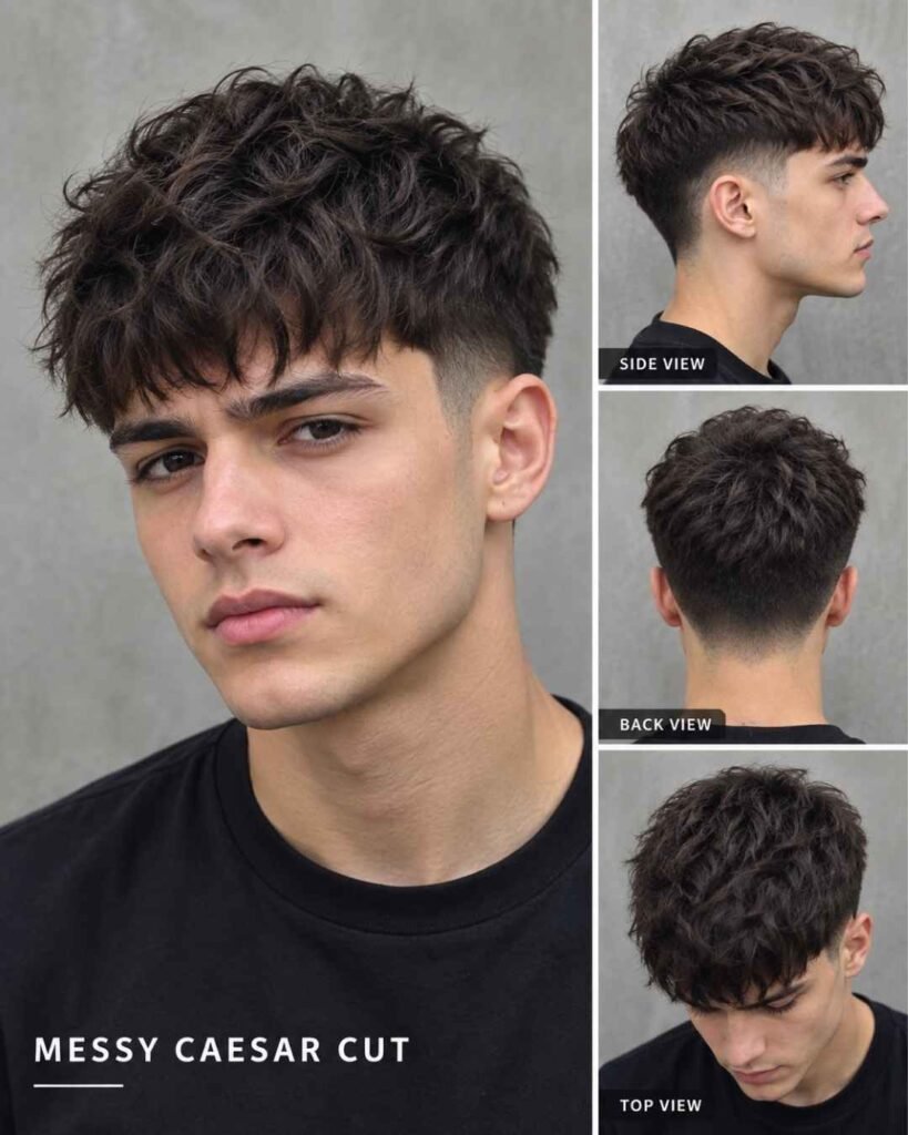 Messy Caesar Cut