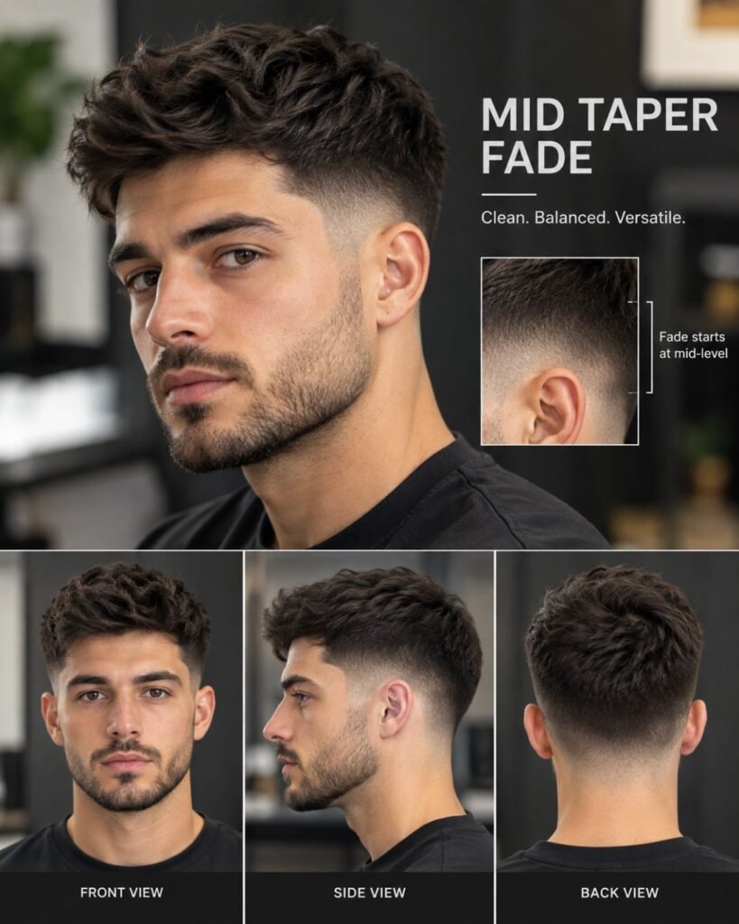 Mid Taper Fade