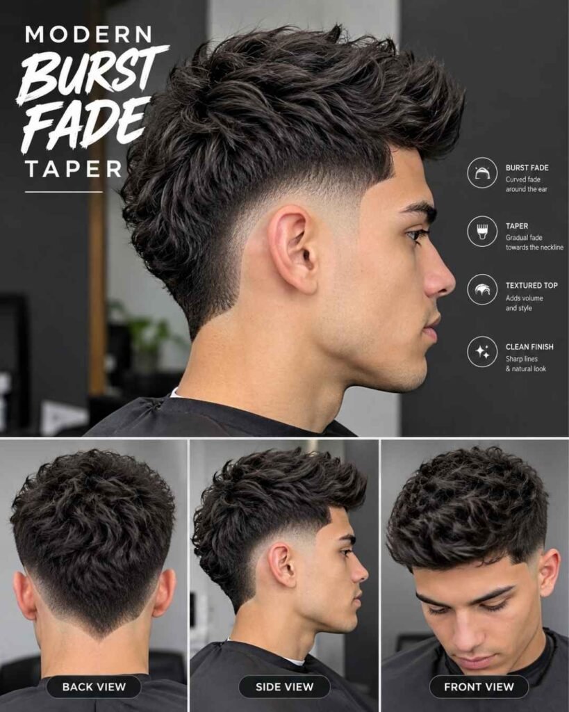 Modern Burst Fade Taper