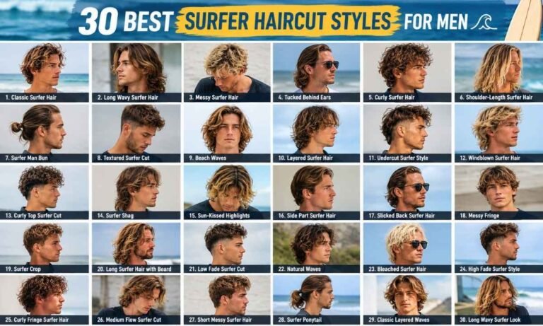 30 Best Surfer Haircut Styles for Men
