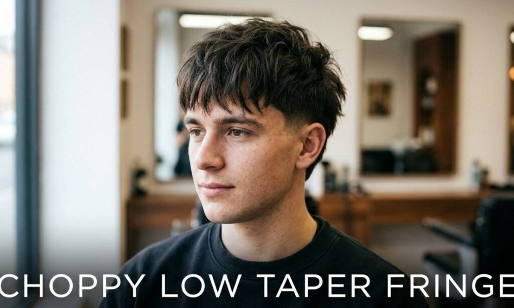 Choppy low taper fringe