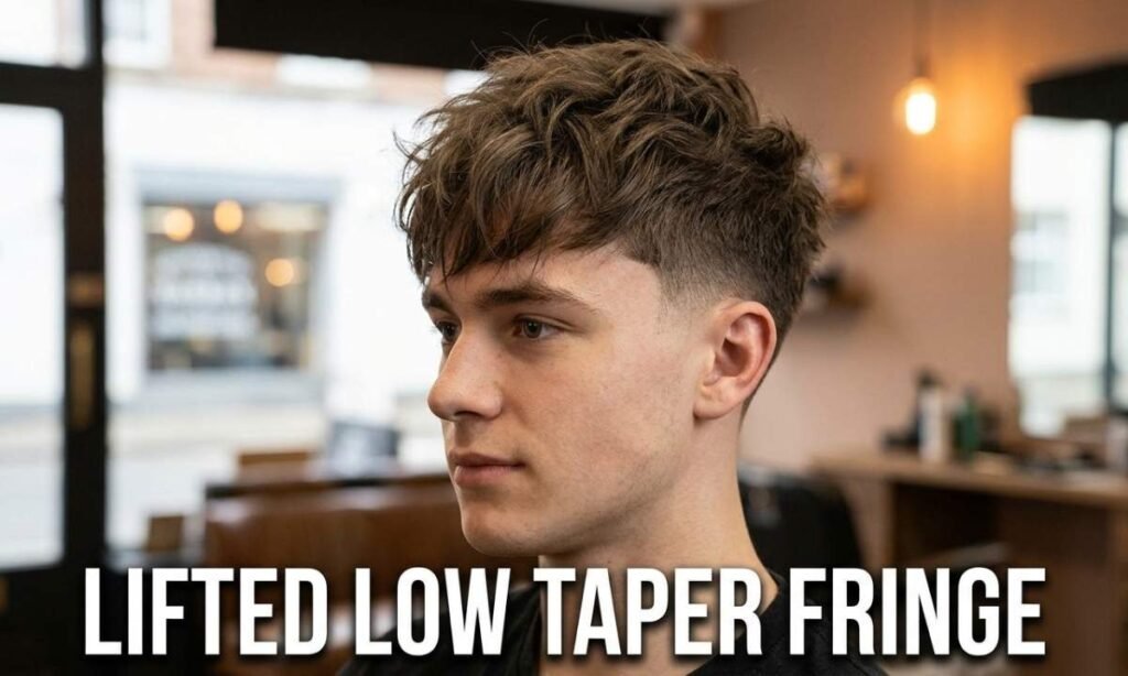 Lifted low taper fringe