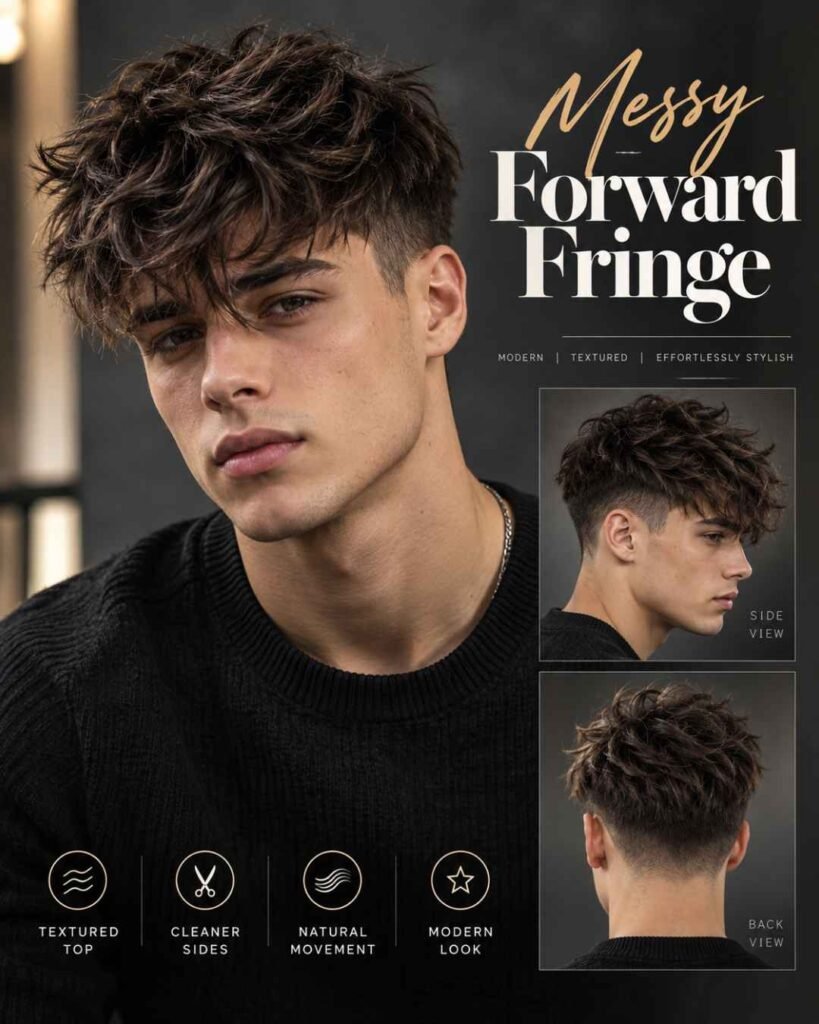 Messy forward fringe