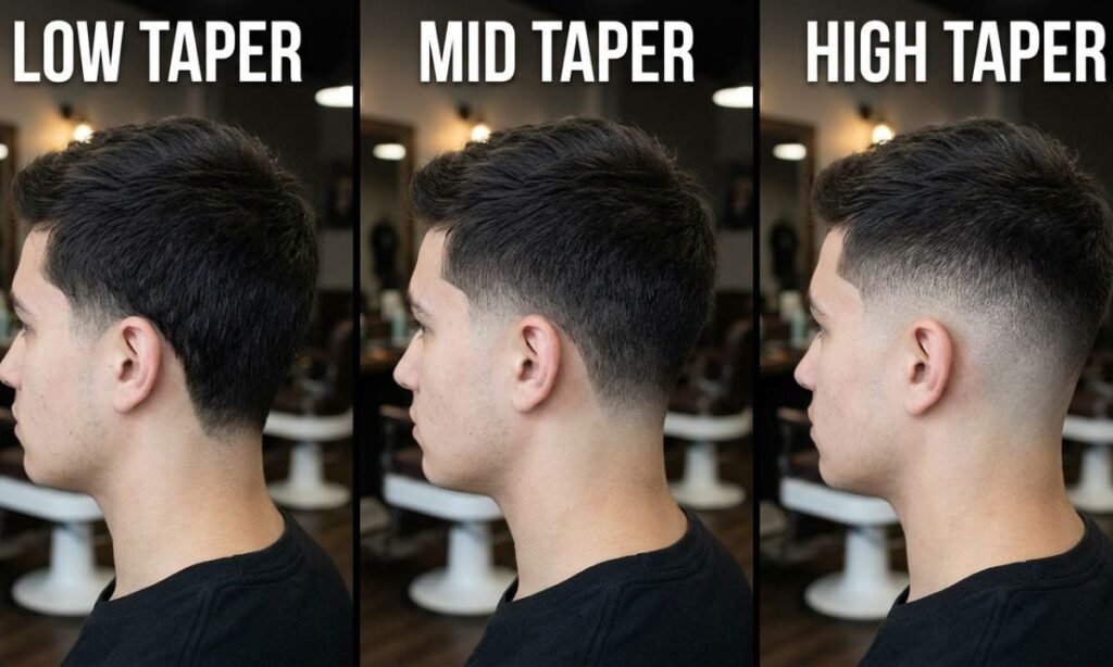 Mid taper vs low taper vs high taper
