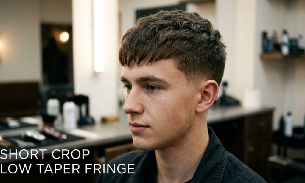 Short crop low taper fringe