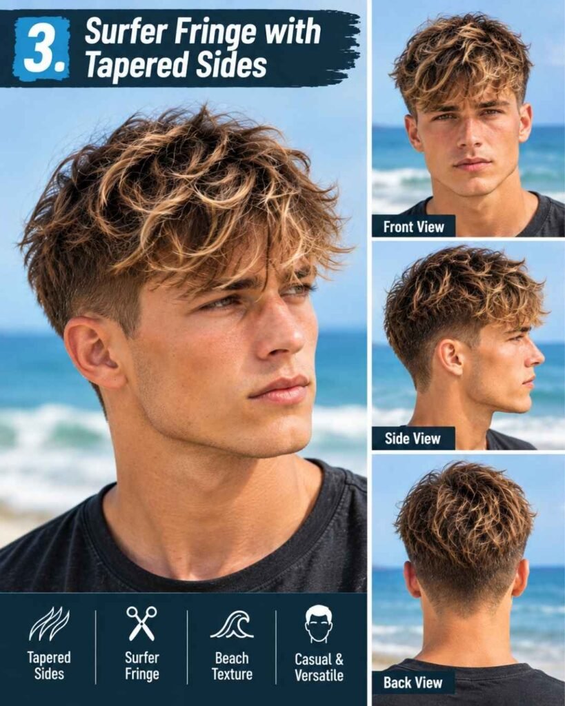 Surfer Fringe with Tapered Sides